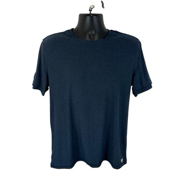 Vuori Strato Tech Tee Navy Heather Size Medium - Picture 1 of 7